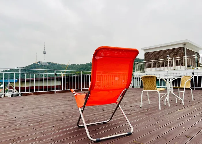 Namsan View Rooftop Private Апартаменты Сеул